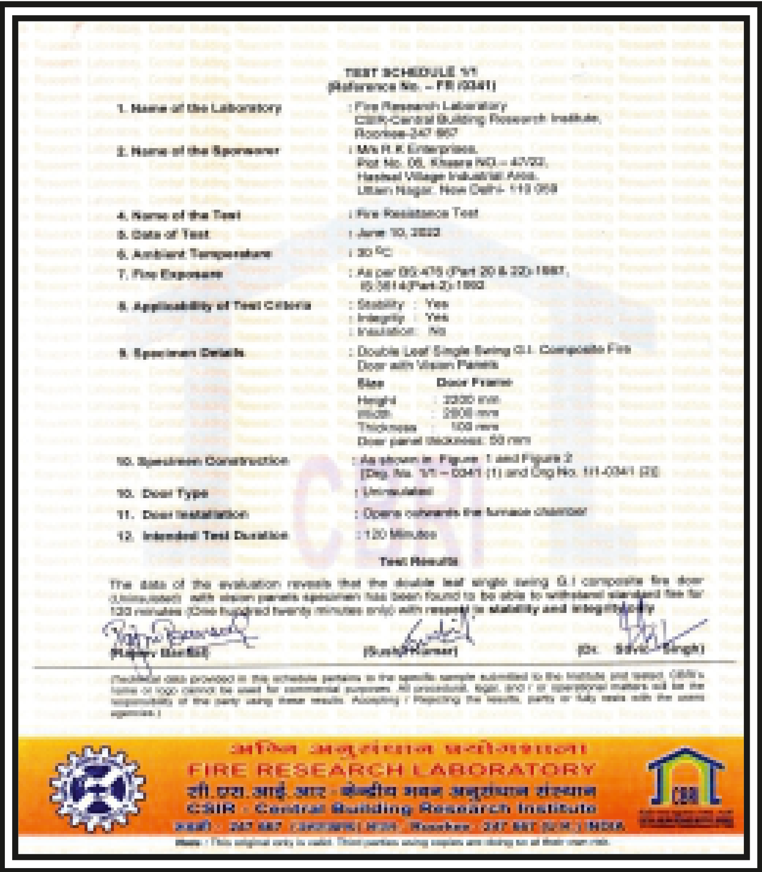 ISO 9001:2015 Quality Management System Certificate