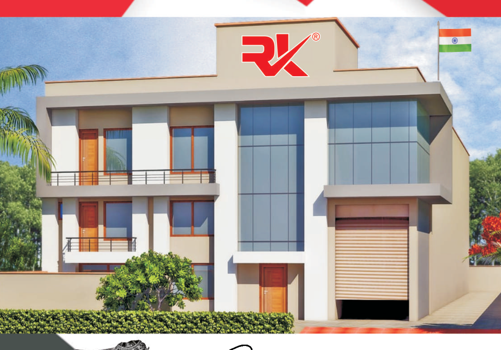 R.K. Enterprises Factory Building Hastsal Village Industrial Area