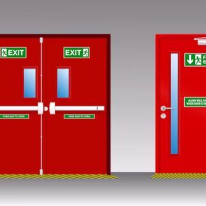 Steel Fire Door (120 Minutes Double Rebate)