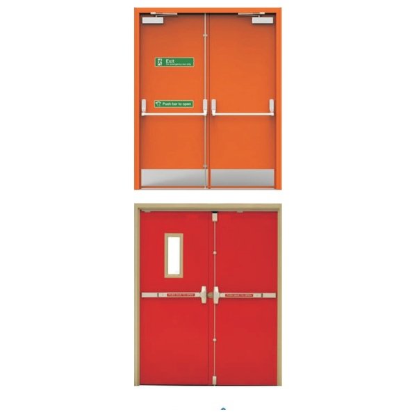 Steel Fire Door (120 Minutes Double Rebate)